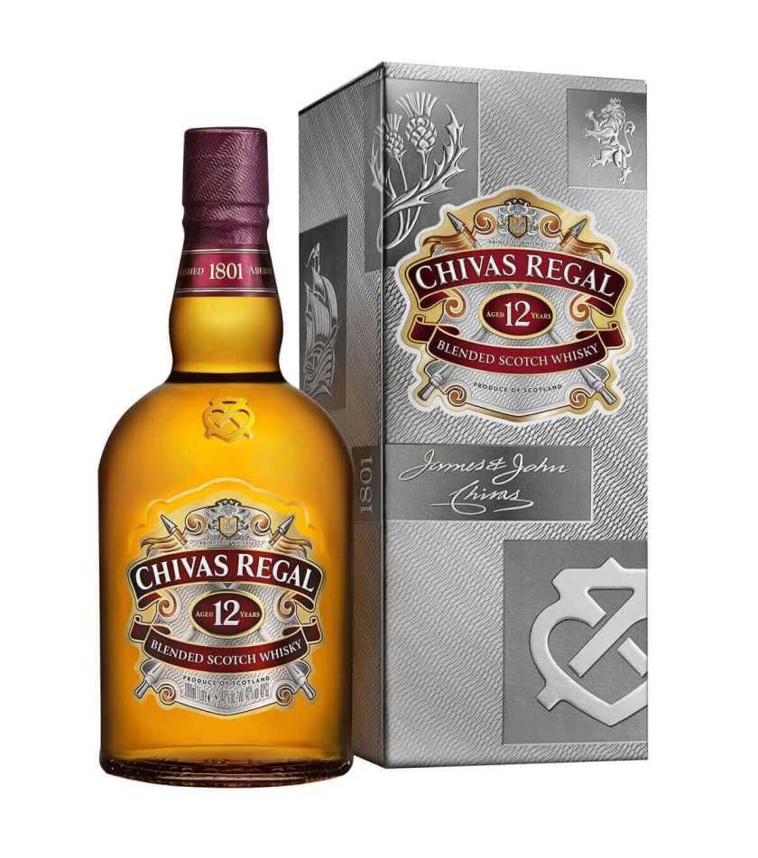 Chivas Regal 12 Year Old Scotch Whisky 1L