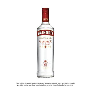 Smirnoff No.21 Red Vodka 1L