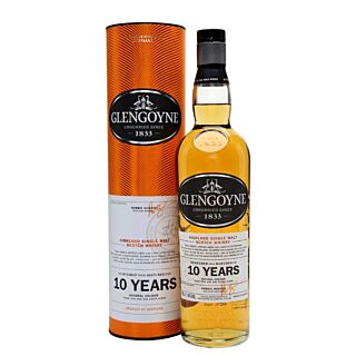 Glengoyne 10 Year Old Single Malt Scotch Whisky 0.7L