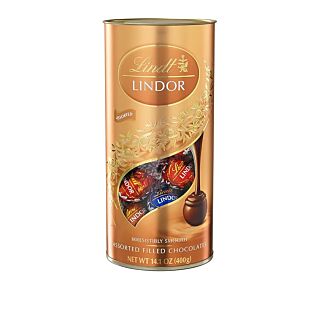 Lindt Lindor Tube Assorted 400G