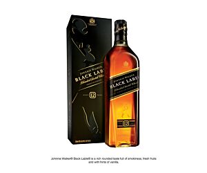JW Black Label 12 Year Old Blended Scotch Whisky 1L