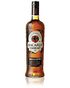 Bacardi Oakheart Spiced Rum 1L